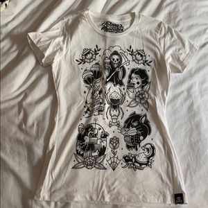 NWOT Johnny cupcakes Tattoo shirt